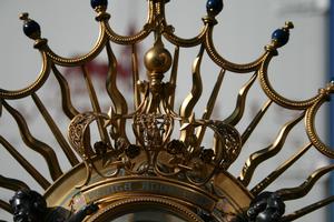 Monstrance en BRASS / SILVER, France 19th century