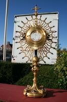 Monstrance en BRASS / SILVER, France 19th century