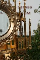 Monstrance en BRASS , Belgium 19th century