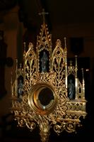 Monstrance en BRASS, France 19th century