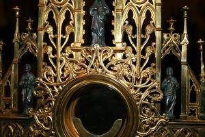 Monstrance en BRASS, France 19th century