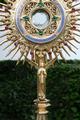 Monstrance en BRASS / ENAMEL, France 19th century