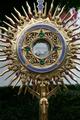 Monstrance en BRASS / ENAMEL, France 19th century