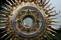 Monstrance en BRASS / ENAMEL, France 19th century