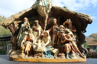 Nativity Scene Signed : 