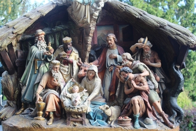 Nativity Scene Signed : 