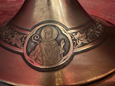 Ciborium style Neo Classicistic en Full - Silver / Silver Marks Present, Belgium  19 th century