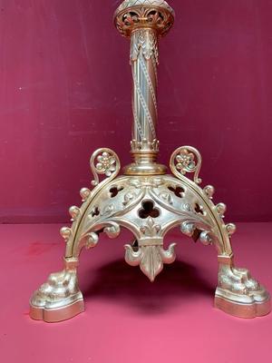 Lectern style NEO-CLASSICISTIC en Bronze / Polished and Varnished, France 19th century ( anno 1875 )