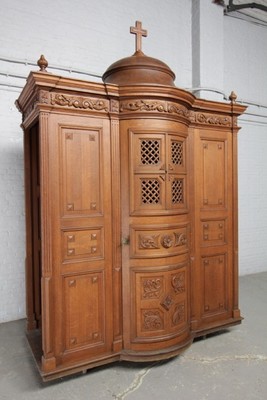 Confessional  style NEO-CLASSICISTIC-STYLE en Oak wood, France