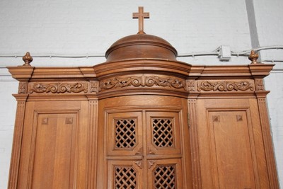 Confessional  style NEO-CLASSICISTIC-STYLE en Oak wood, France