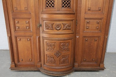 Confessional  style NEO-CLASSICISTIC-STYLE en Oak wood, France