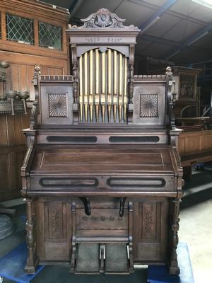 Organ en wood, 19th century