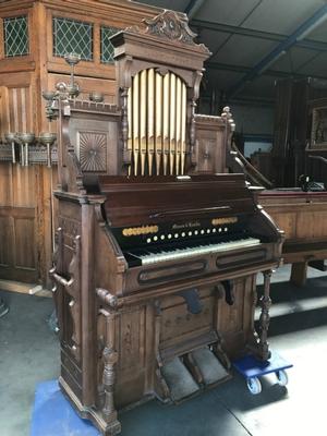 Organ en wood, 19th century