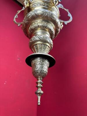 Orthodox Lamp en Brass, 19 th century