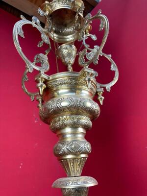 Orthodox Lamp en Brass, 19 th century