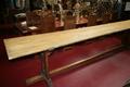 Refectory Table en Oak wood, Belgium 18 th century