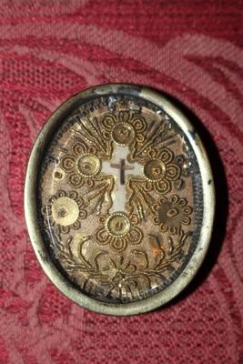 Relic True Cross  Belgium 19th century