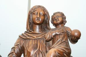 Religious Statue en wood , France 19th century