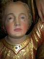 Religious Statue St. Joseph en PLASTER POLYCHROME, France 19th century