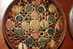 Reliquary en walnut wood, France 18 th century