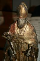 Reliquary en wood polychrome, FRANCE 18th century