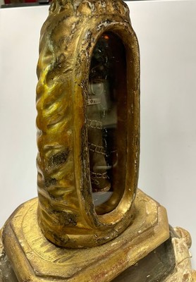 Reliquary - Arm Ex Ossibus Relic : Beate B....Rardi en Wood / Glass / Wax Sealed, Germany 18 th century ( Anno 1880 )