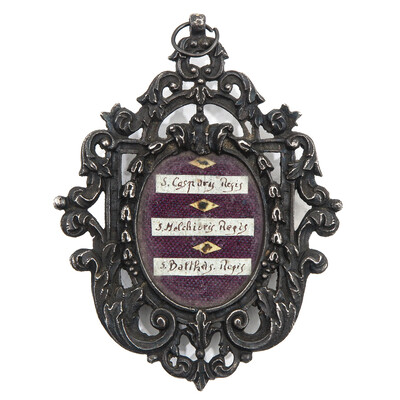 1  Reliquary - Relic Containing Three Relics Of The Three Kings: Caspar, Melchior, And Balthasar (Patron Saints Of Travelers And Merchants