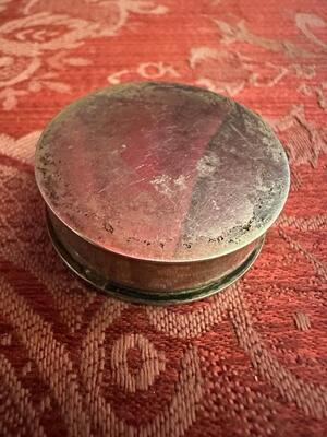 Reliquary - Relic Ex Ossibus St. Antonius Of Padua  en Brass / Glass / Wax Seal, Bruges - Belgium  19 th century
