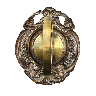 Reliquary - Relic True Cross  en Silver / Glass / Originally Sealed, Italy  19 th century