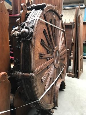 Sound Board style Romanesque en Oak wood, France 19th century ( anno 1820 )