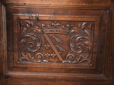 Choir-Stalls  style Romanesque - Style en Oak wood, Dutch 18th century