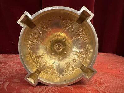 Exceptional Chalice  style Romanesque - Style en Fully Silver / Enamel / Stones, Belgium  19 th century ( Anno 1865 )