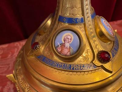 1 Romanesque - Style Stunning High Quality Monstrance