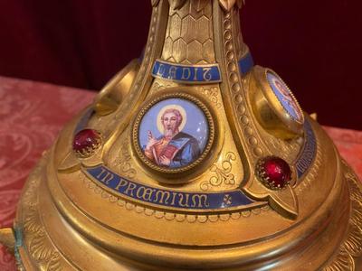1 Romanesque - Style Stunning High Quality Monstrance