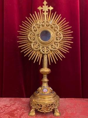 1 Romanesque - Style Stunning High Quality Monstrance