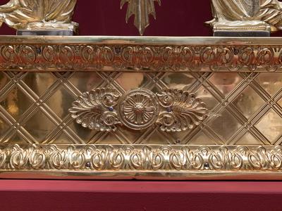 Tabor style Romanesque en Wood / Brass / Bronze / Polished and Varnished, Southern Germany 19 th century