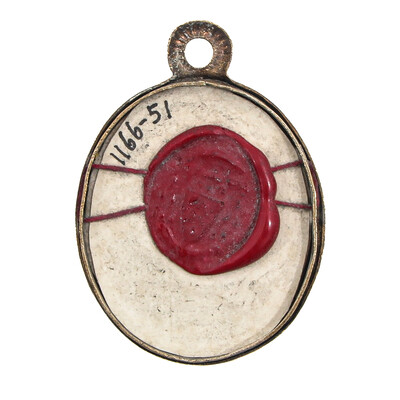 1  Saint Urusula, Virgin And Martyr (Patron Saint Of Cologne) With Original Document