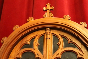 Small Cabinet en walnut wood, France 19th century