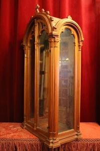 Small Cabinet en walnut wood, France 19th century