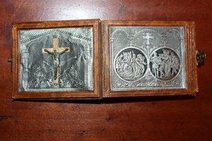 Small Series Stations Of The Cross To Travel France 19th century