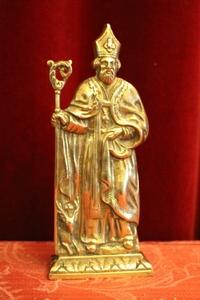 St. Hubertus en Bronze, Belgium 19th century