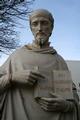 St. Ignatius Statue en terra - cotta , Belgium 19th century (1875)