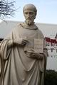 St. Ignatius Statue en terra - cotta , Belgium 19th century (1875)