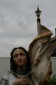 St. Jeanne D Arc Statue en plaster polychrome, France 19th century