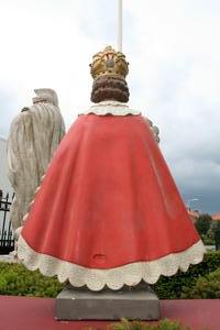 St. Jesus Of Praque Statue en PLASTER, FRANCE 19TH CENTURY