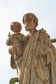 St Joseph Statue en CAST IRON, France 19th century