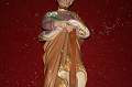 St. Joseph Statue en Terra-Cotta polychrome, France 19th century ( anno 1880 )