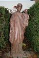 St Joseph Statue en CAST IRON, France 19th century