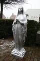 St Mary Statue en CAST IRON, France 19th century