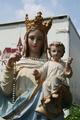 St. Mary Statue en TERRA - COTTA, FRANCE 19th Century